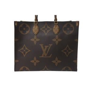 Louis Vuitton Tote the Monogram Bag Go On Leather Giant